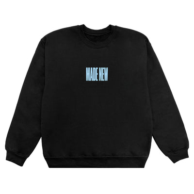 Made New Crew - Black with Blue