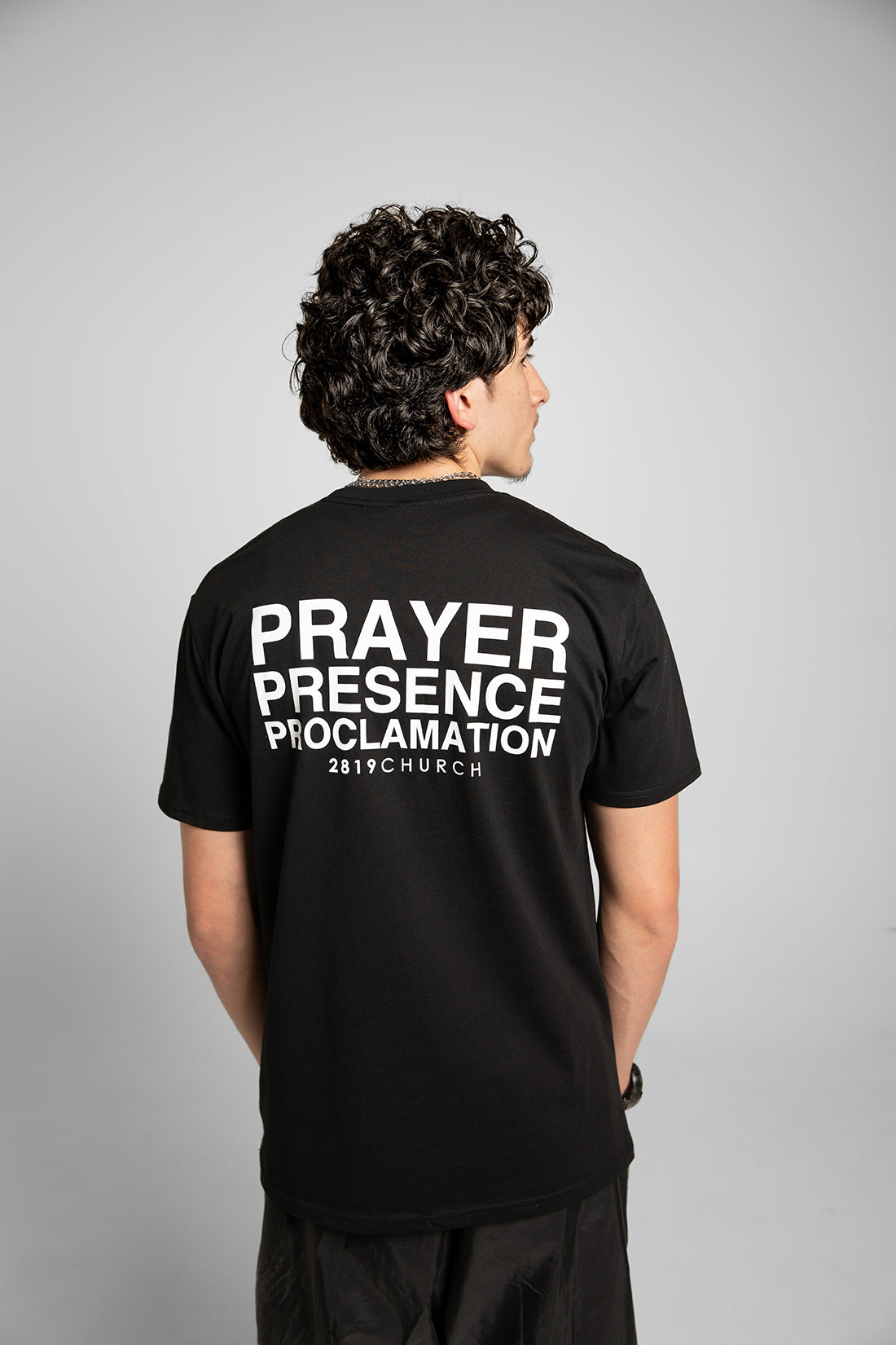 House Of Prayer Black Tee