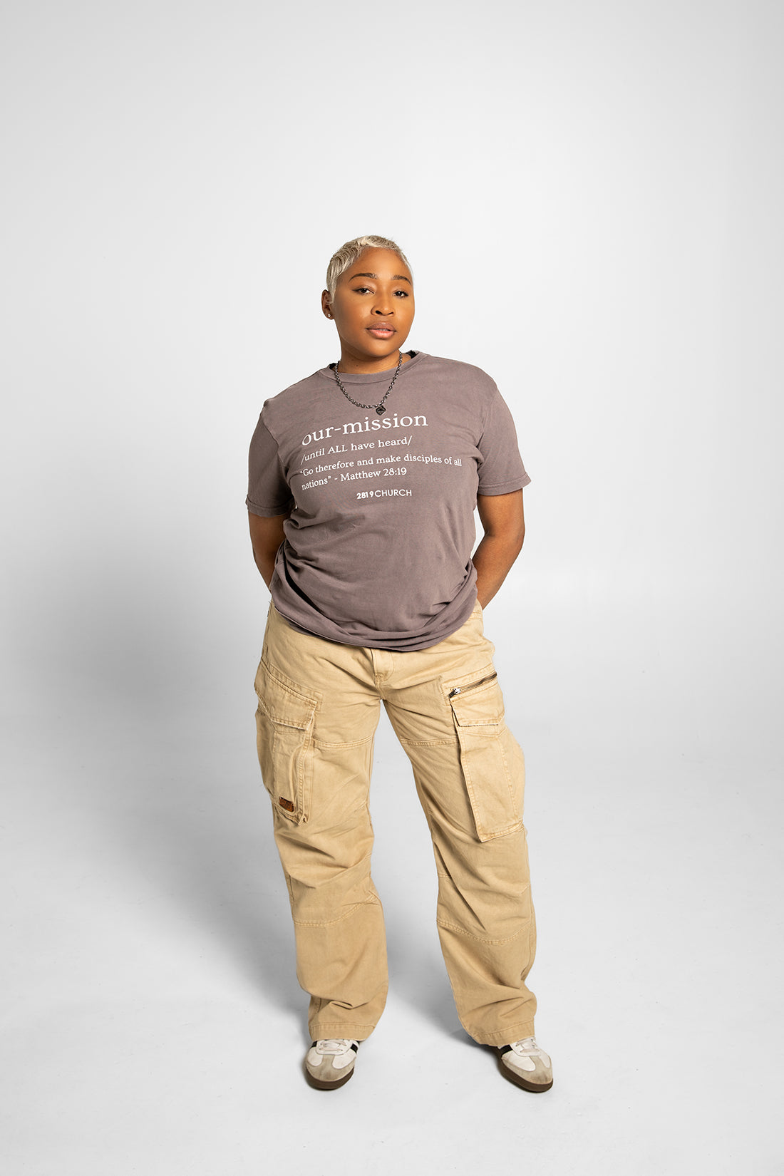 Our Mission Mauve Tee