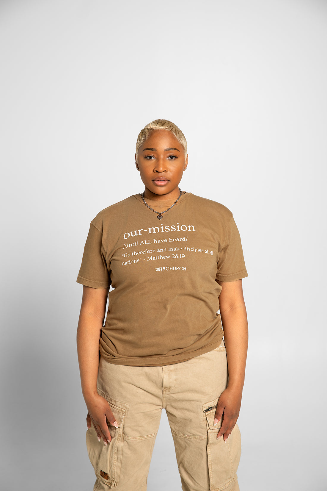 Our Mission Brown Tee