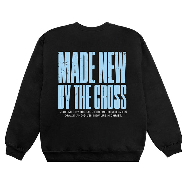 Made New Crew - Black with Blue