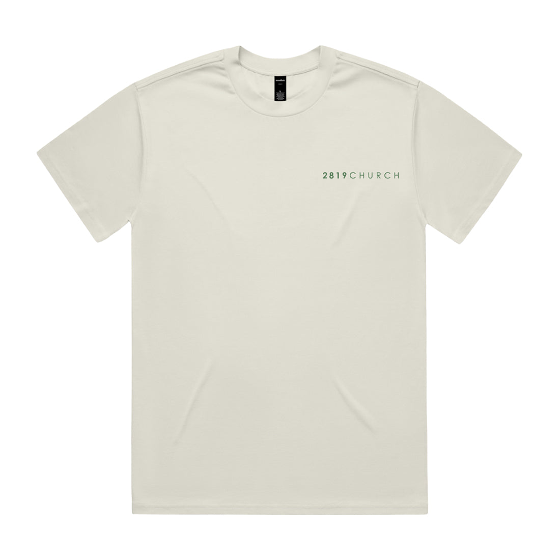 Preach The Word Tee - Cream/Forest