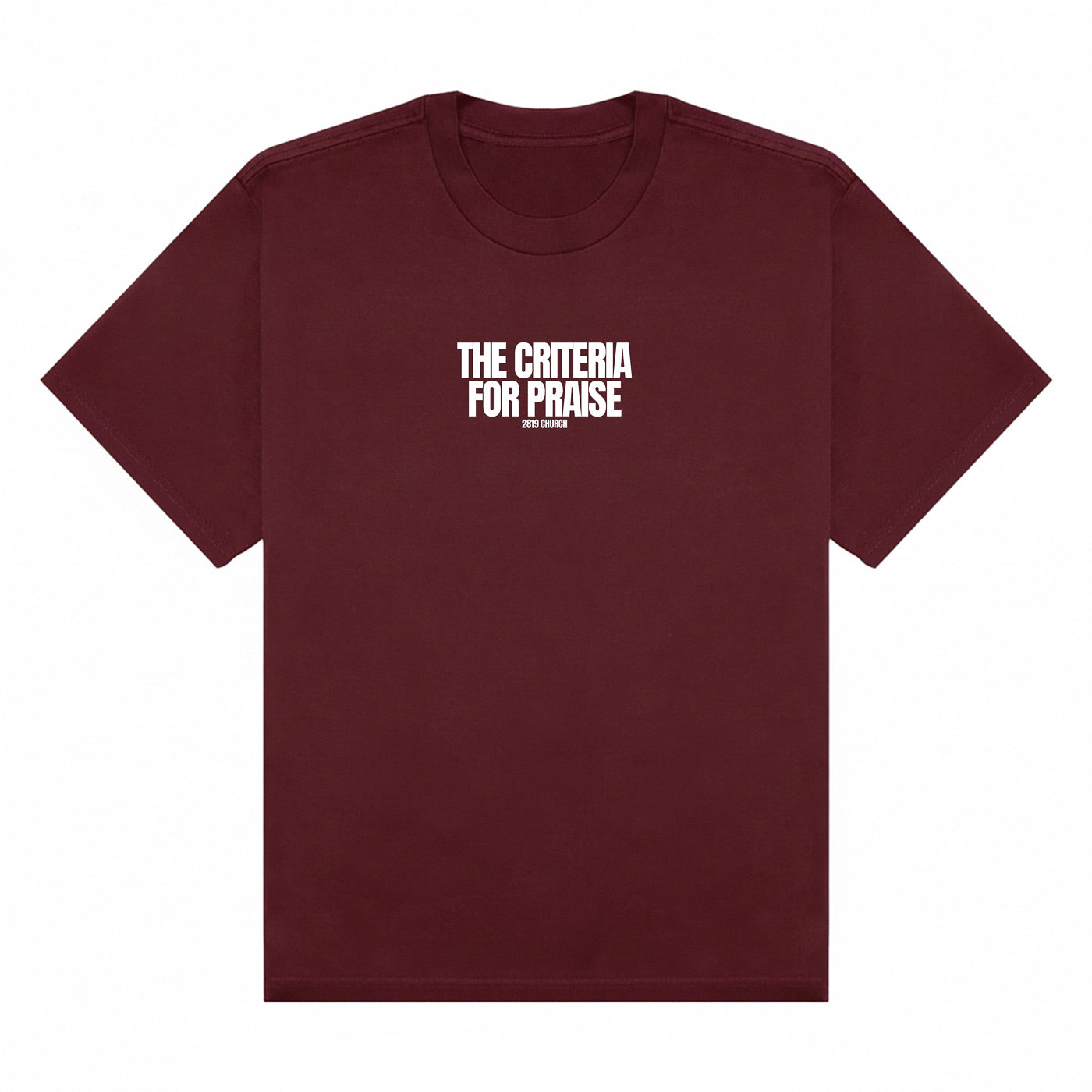 Breath Tee - Burgundy