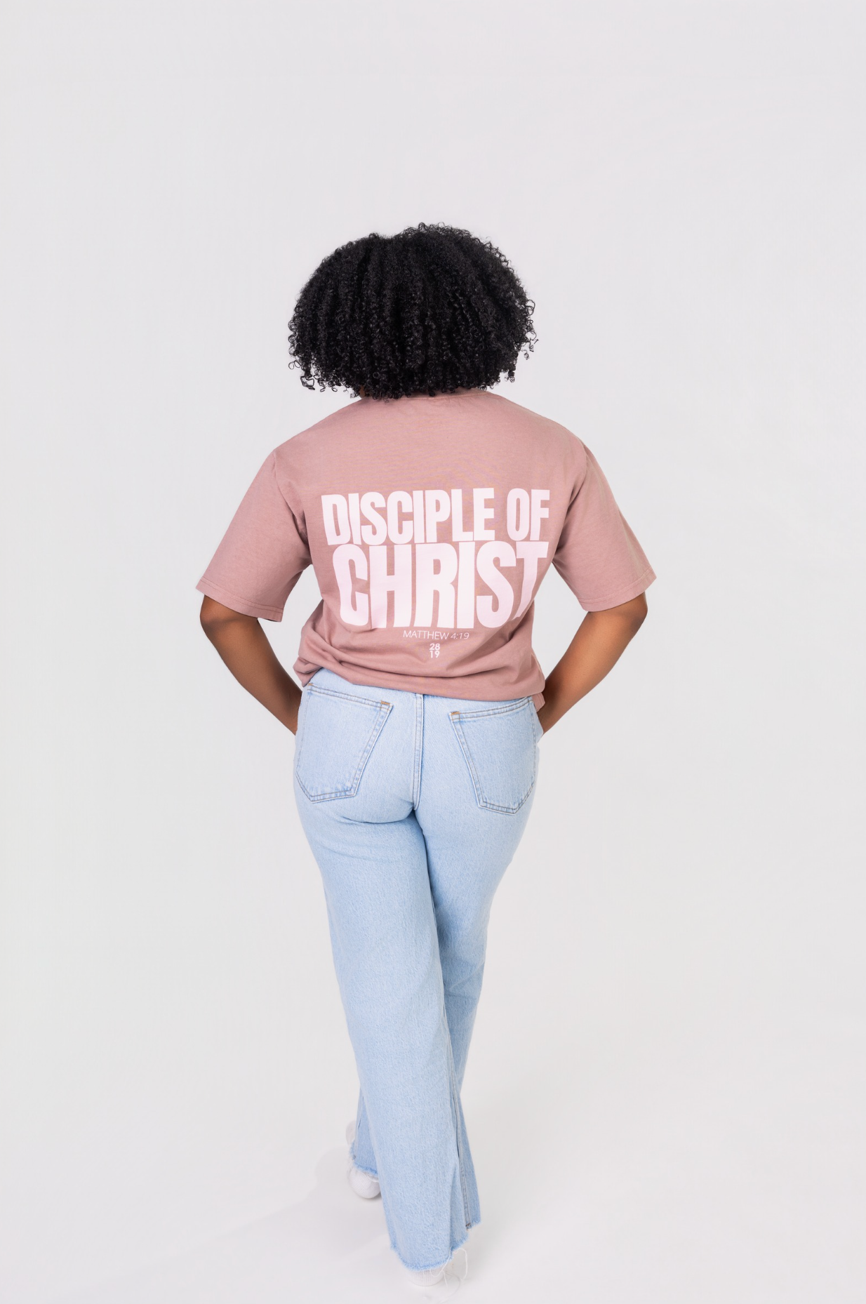 Disciple of Christ Faded Pink