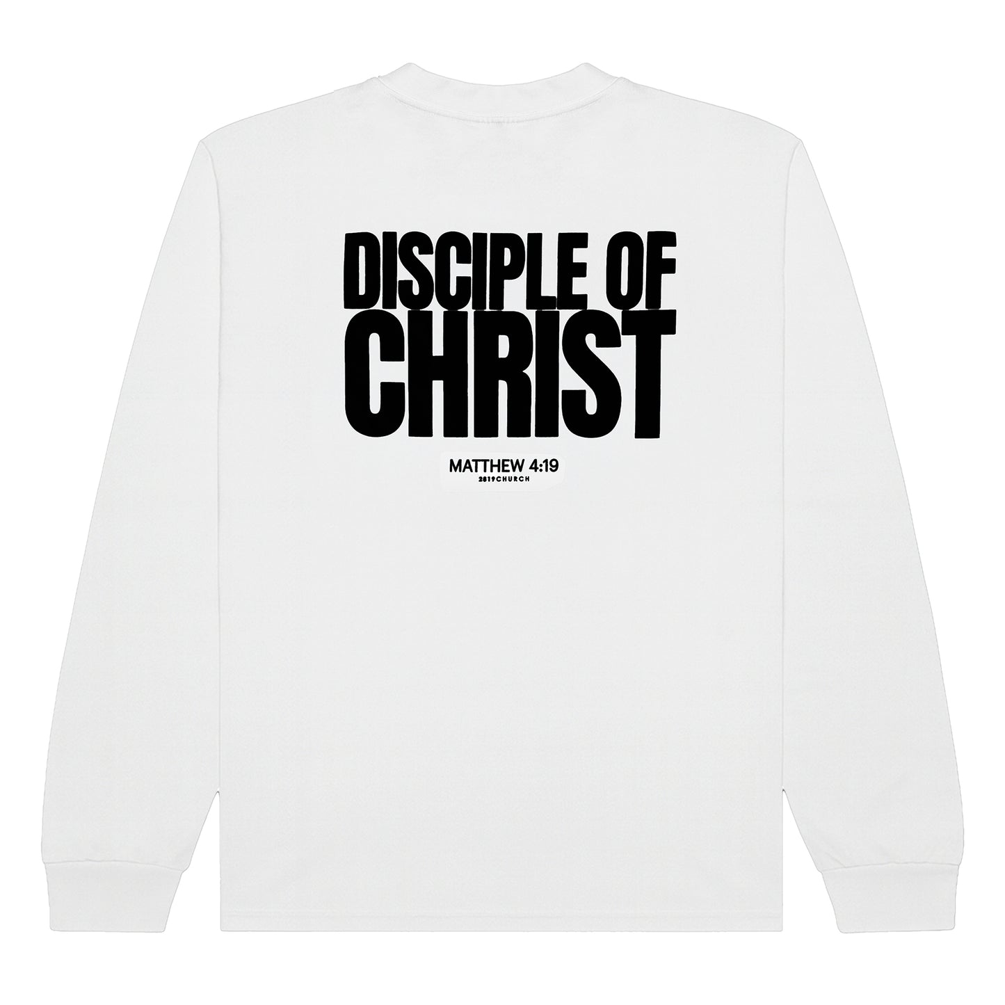 Disciple of Christ White Long Sleeve