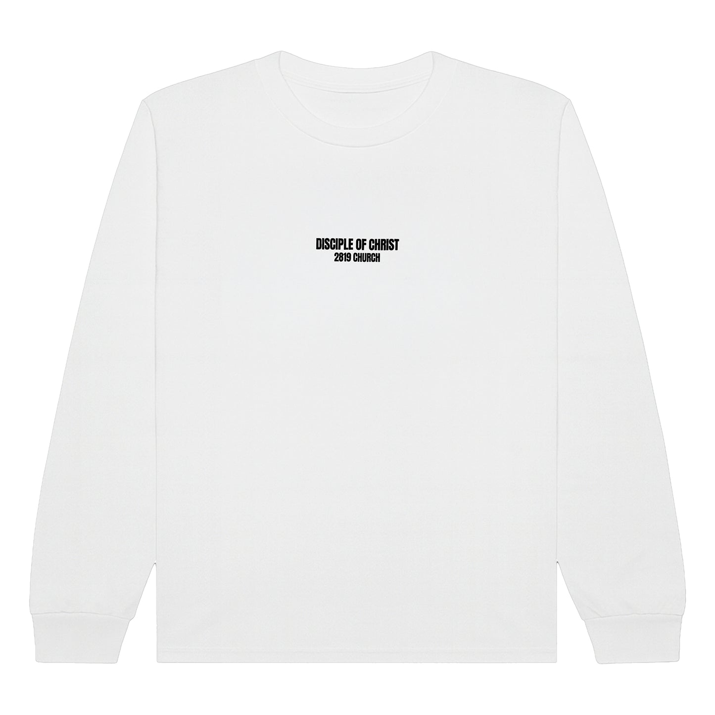 Disciple of Christ White Long Sleeve