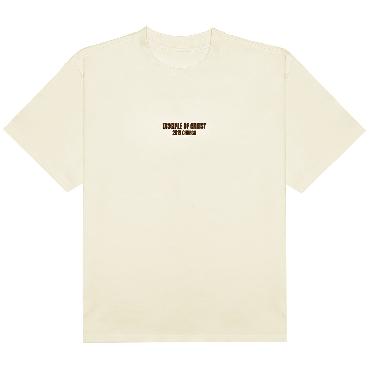 Disciple of Christ Cream/Brown Tee