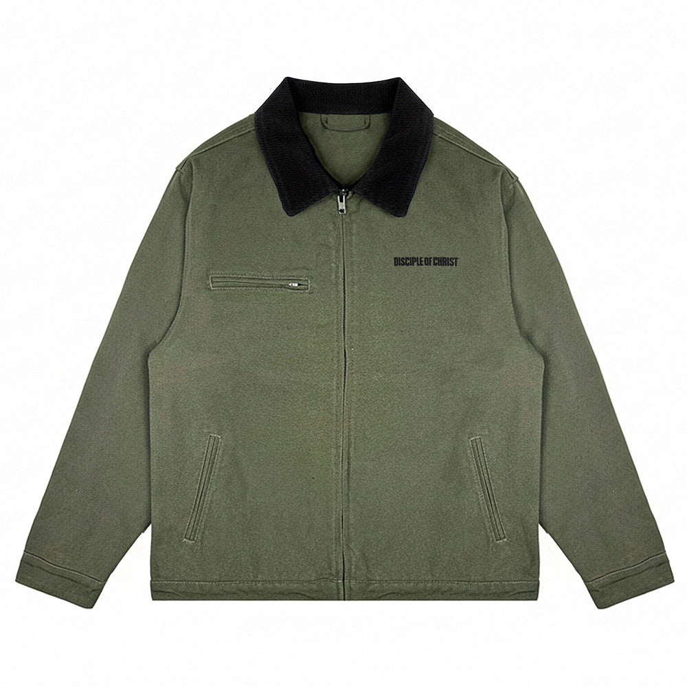 Disciple Of Christ Jacket - Olive