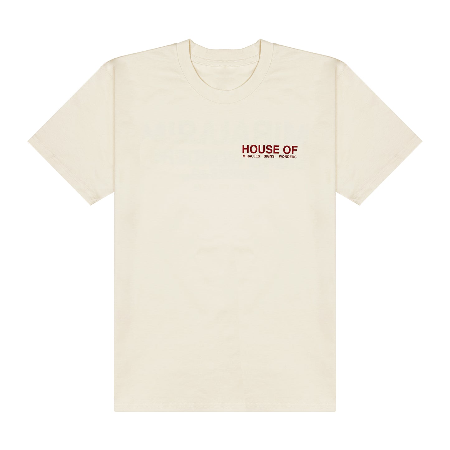 House of Miracles Cream Tee