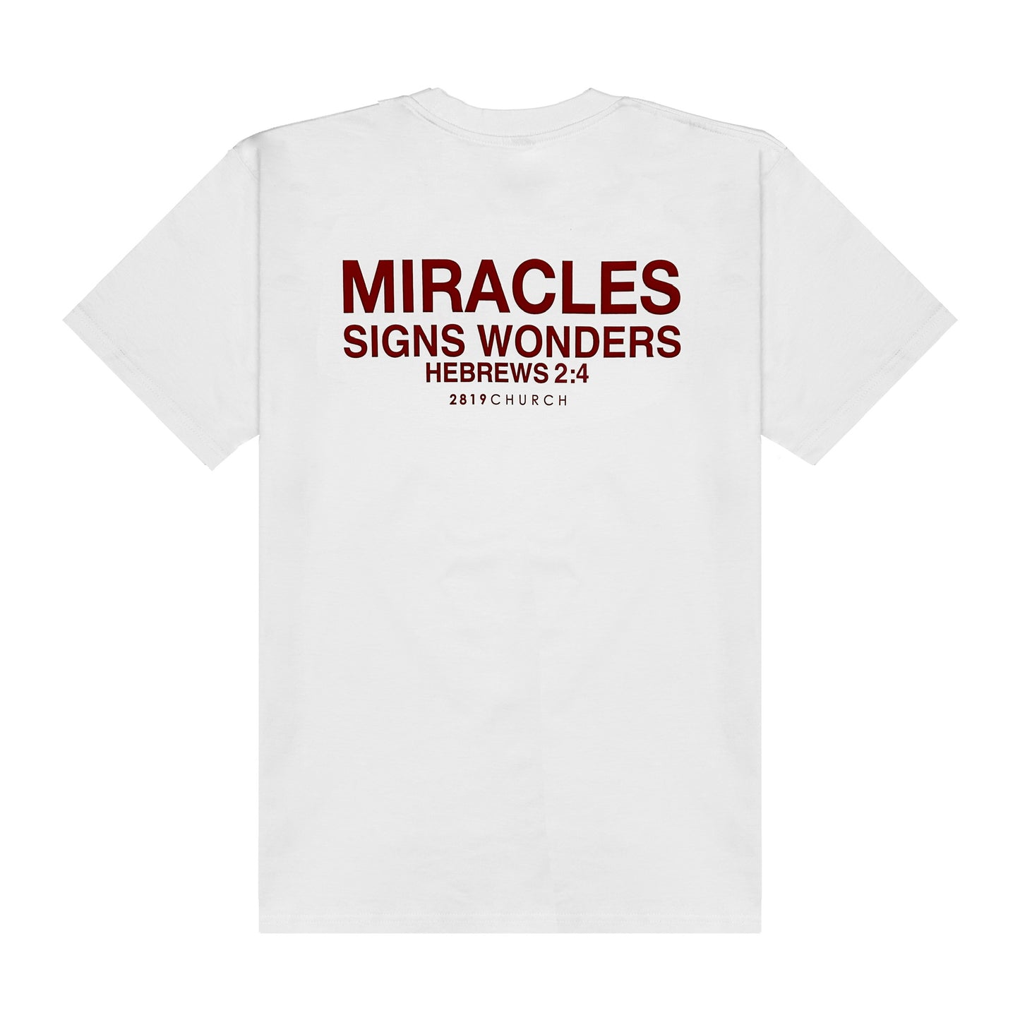 House of Miracles White Tee