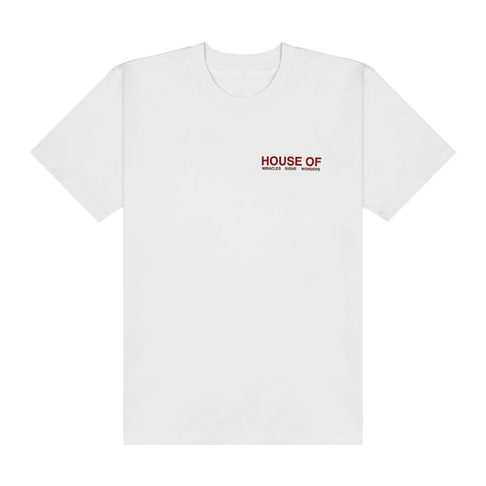 House of Miracles White Tee