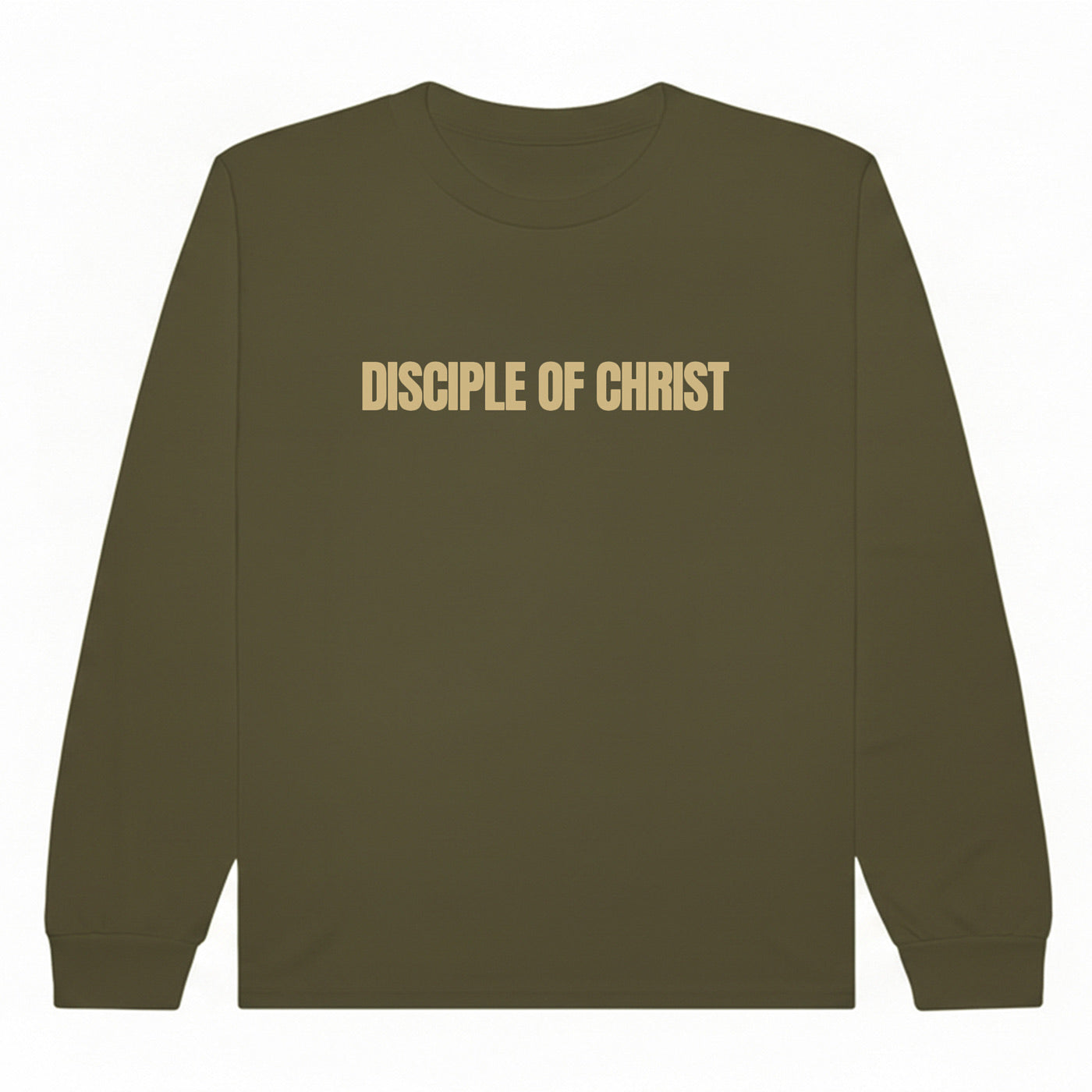 Disciple of Christ Long Sleeve - Army
