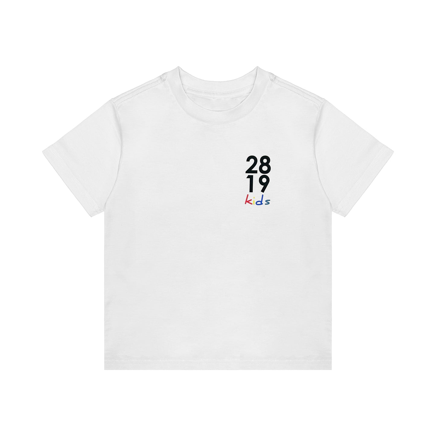 2819 Kids Classic White Tee