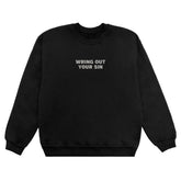 Wring Out Your Sin Crew - Black/Gray