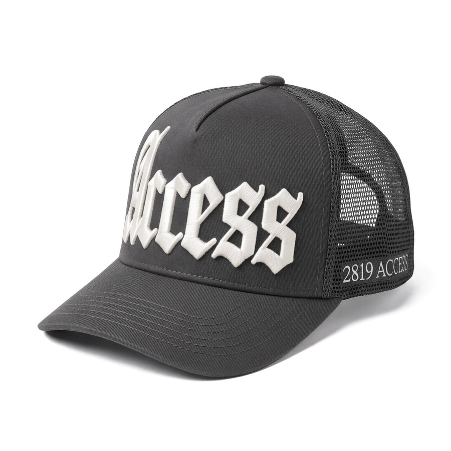 Access Old English Hat - Charcoal