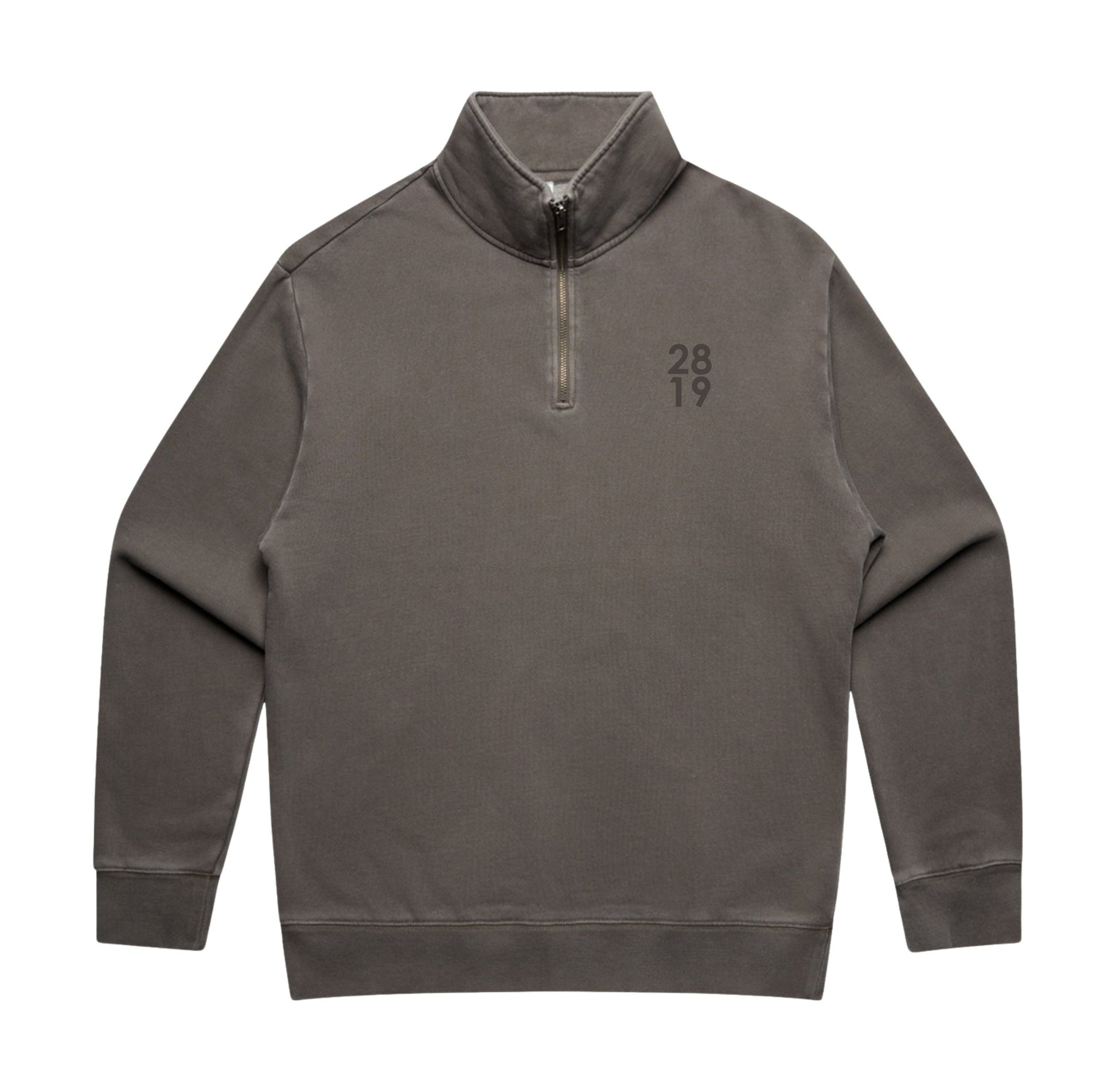 2819 Quarter Zip - Gray/Gray