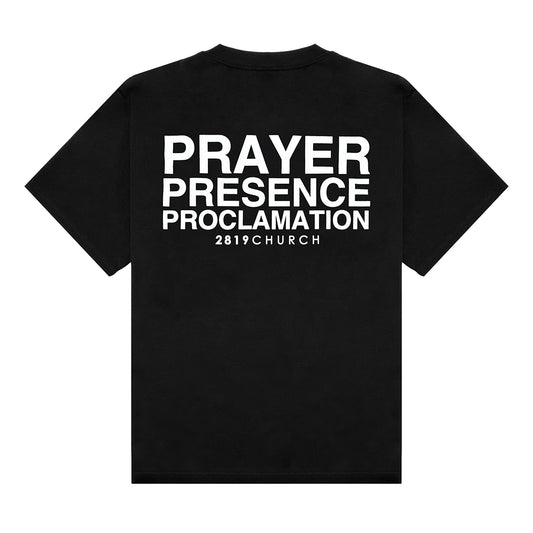 House Of Prayer Black Tee