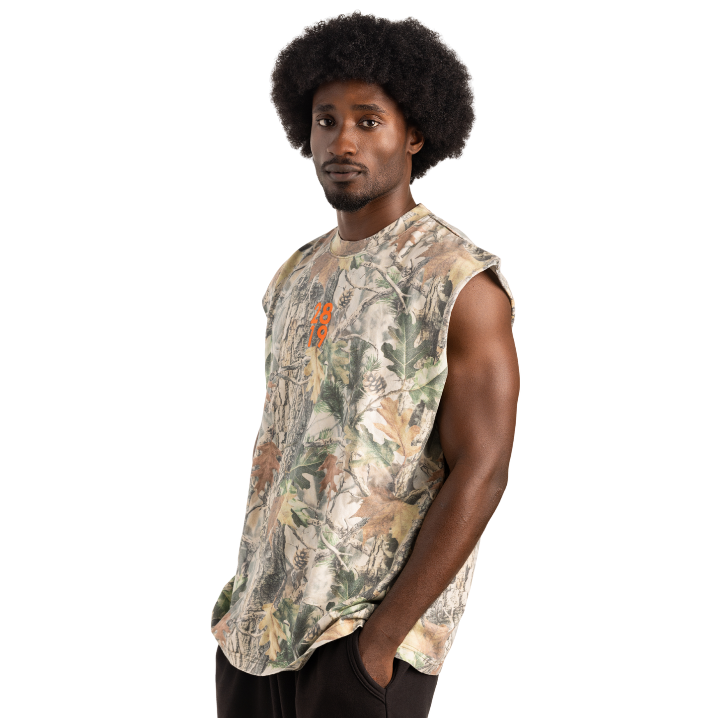 2819 Cutoff Tee Camo