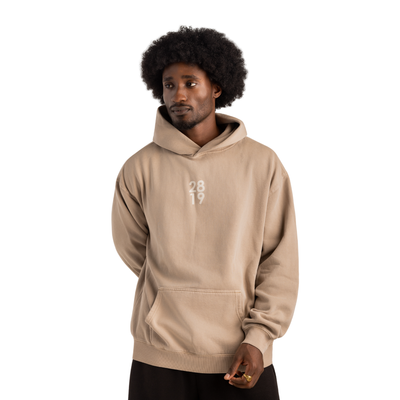 2819 Logo Hoodie Sand Dune