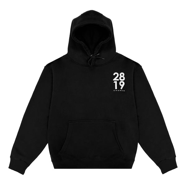 2819 Classic Black Hoodie