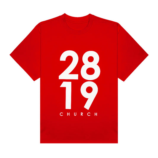 2819 Bold Red Tee