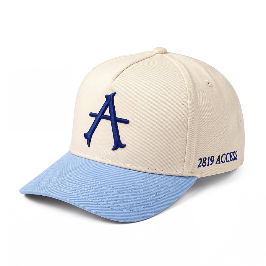Access A Trucker Hat - Cream/Blue