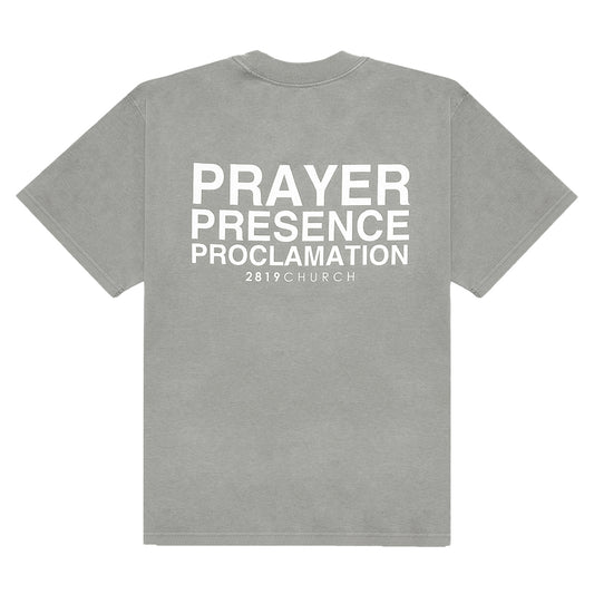 House Of Prayer Gray Tee