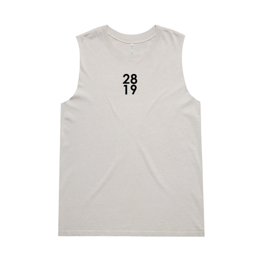 2819 Box Logo Tank - Cream