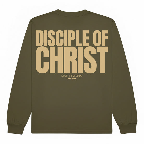 Disciple of Christ Long Sleeve - Army