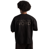 Preach The Word Tee - Black/Black