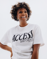 White Access Tee
