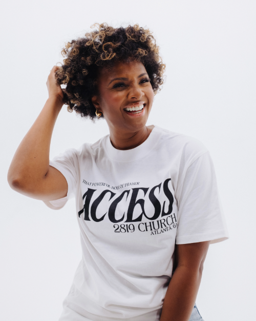White Access Tee