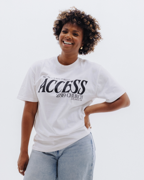 White Access Tee