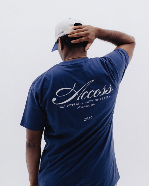 Cursive Access Tee