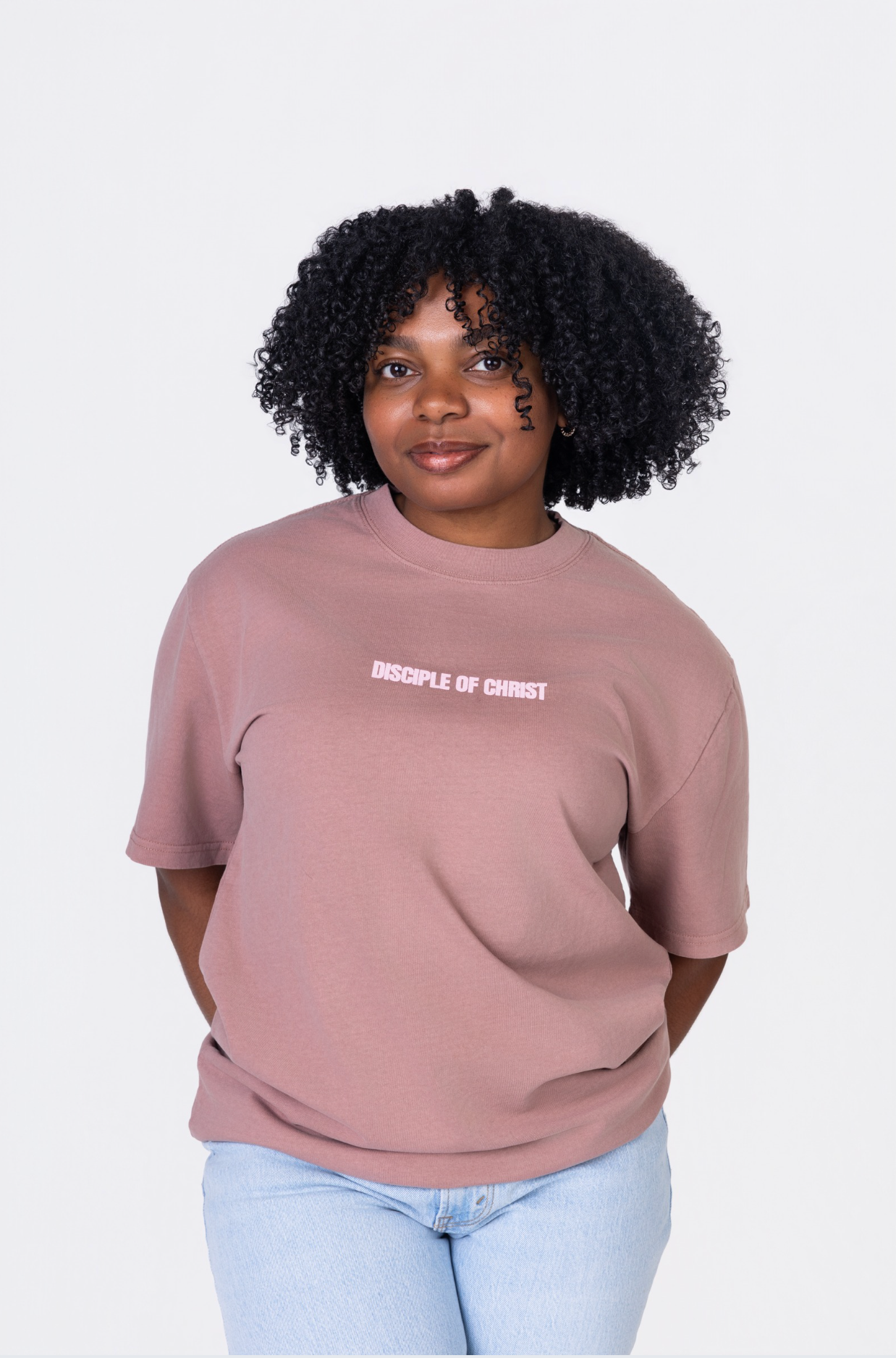 Disciple of Christ Faded Pink