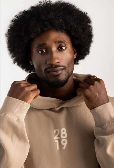 2819 Logo Hoodie Sand Dune
