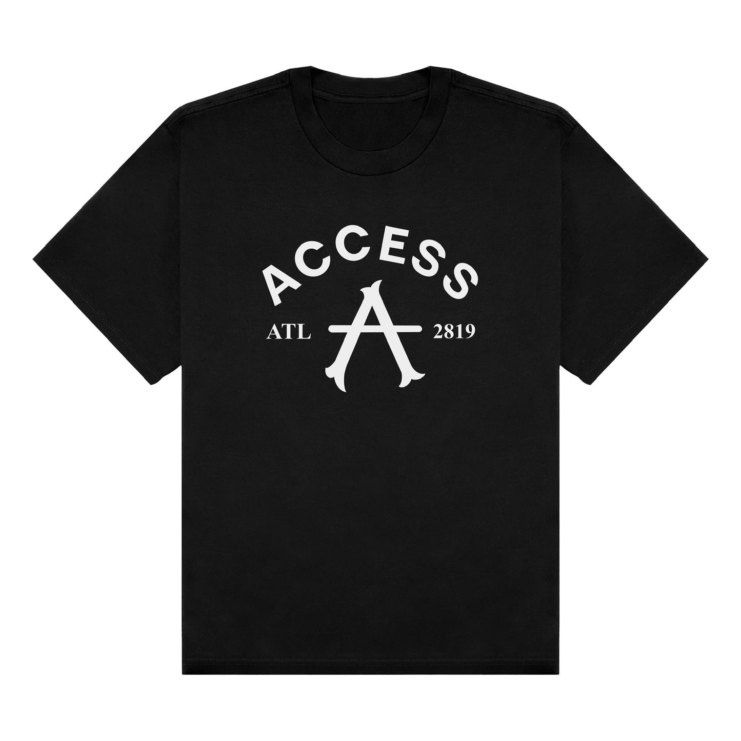Access "A" Black Tee