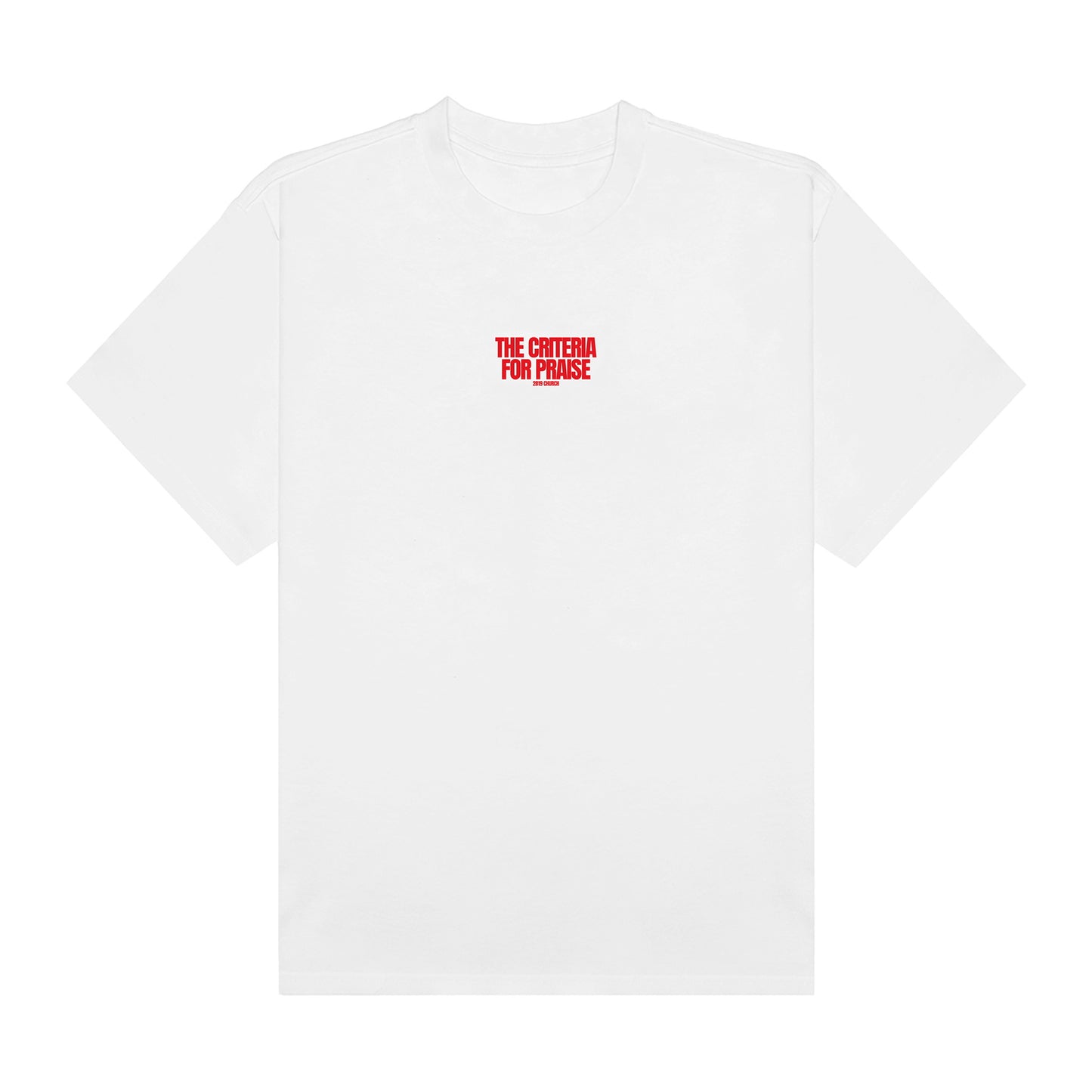 Breath Tee - White/Red