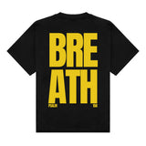Breath Tee - Black/Gold