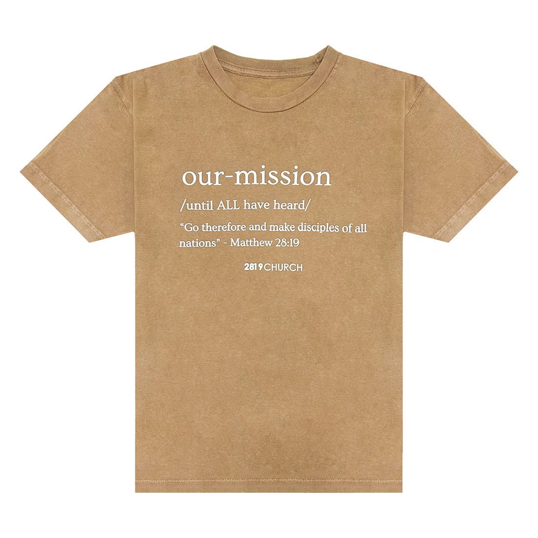Our Mission Brown Tee