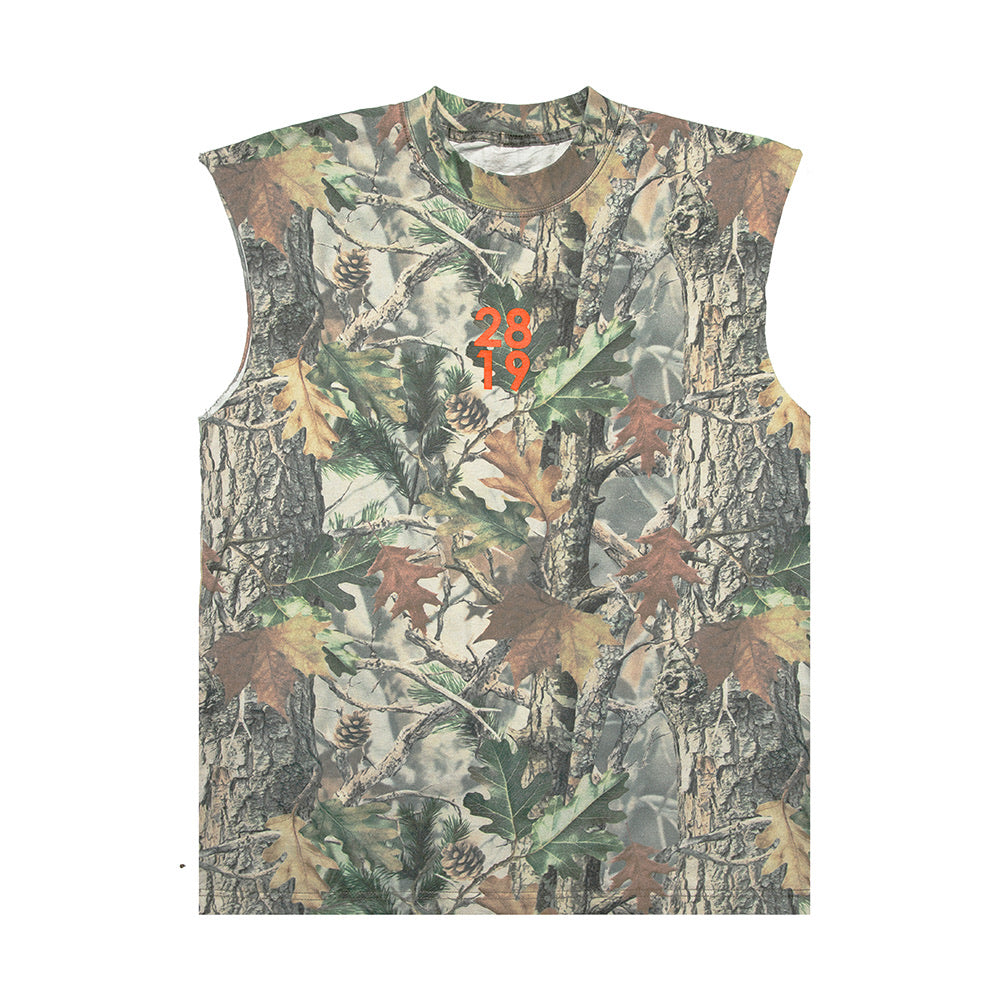 トップス 1ST CAMO CUT OUT TEE 2819 Cutoff Tee Camo · 2819 STORE