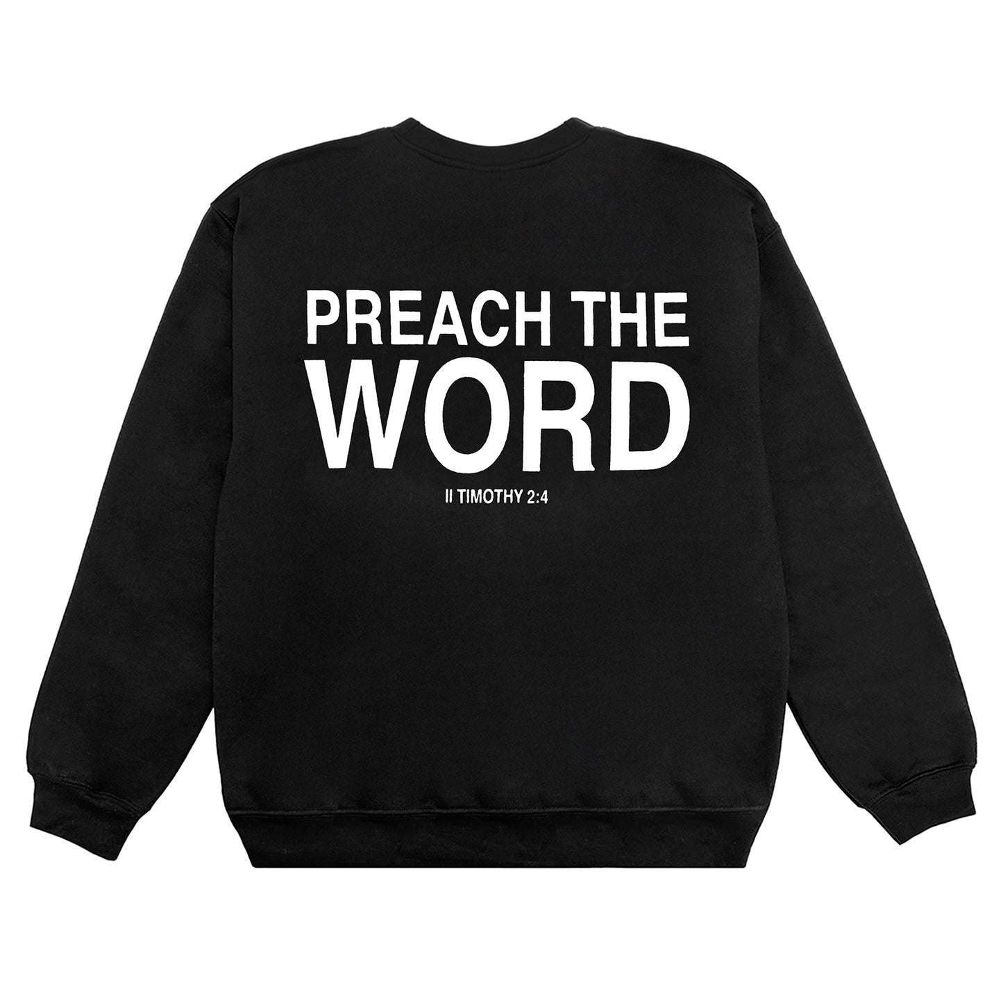 Preach The Word Crew - Black/White