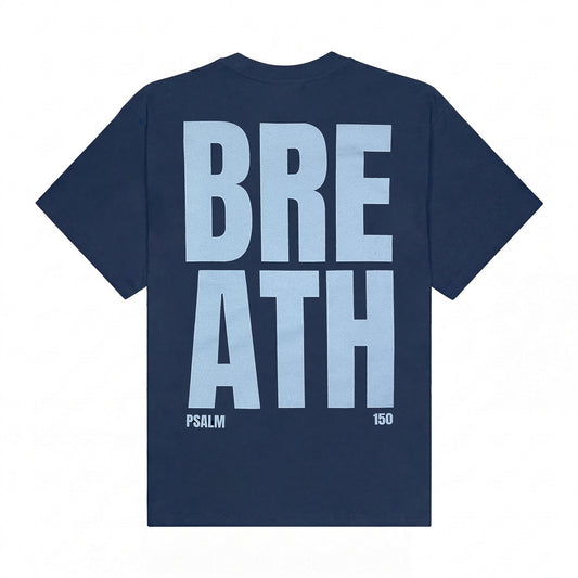 Breath Tee - Cobalt/Light Blue