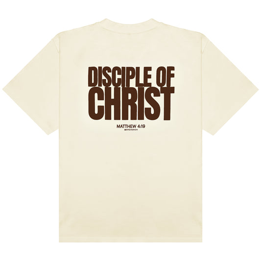 Disciple of Christ Cream/Brown Tee