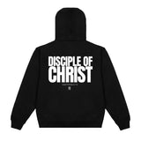 Disciple of Christ Hoodie - Black/White