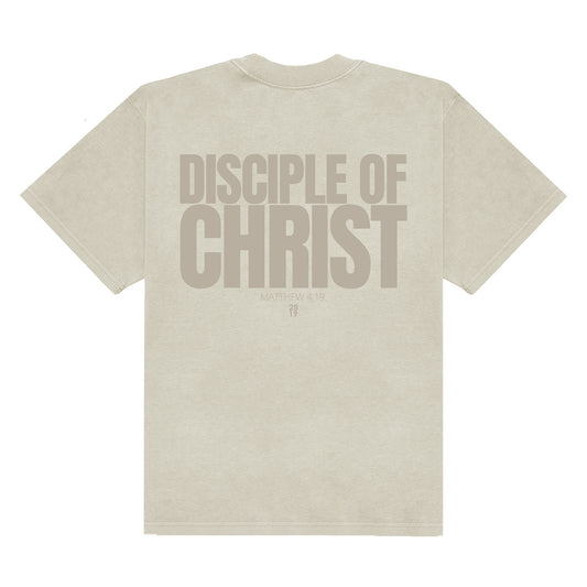 Disciple of Christ Faded Bone
