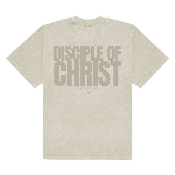 Disciple of Christ Faded Bone