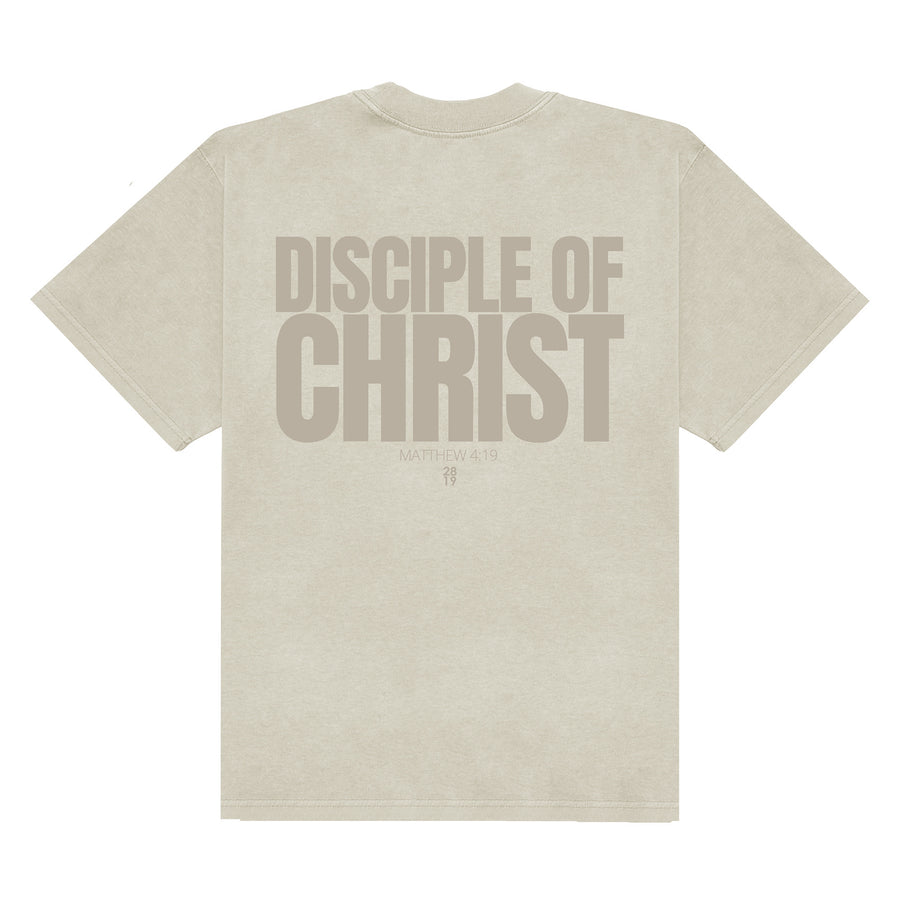 Disciple of Christ Faded Bone