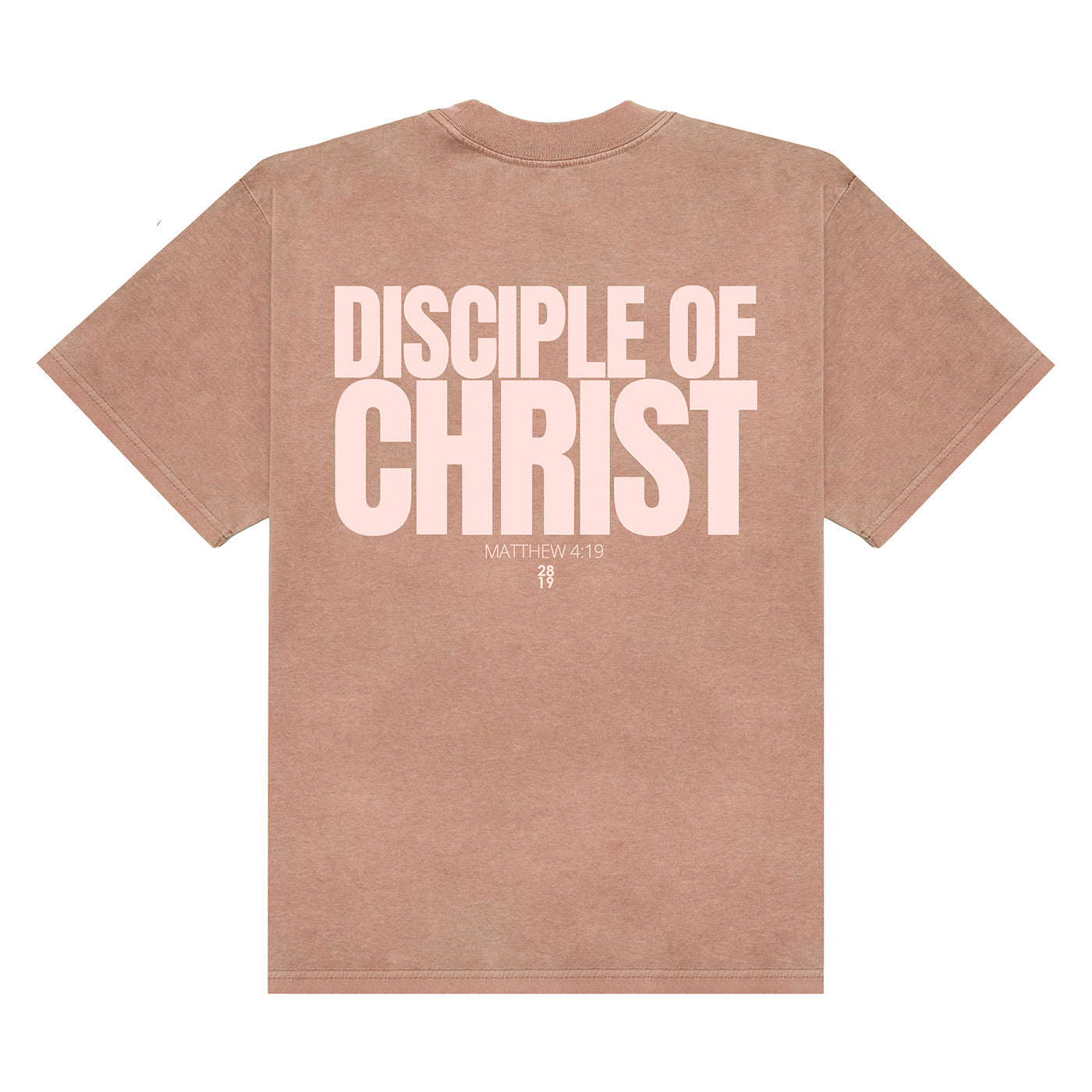 Disciple of Christ Faded Pink