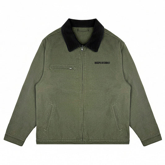 Disciple Of Christ Jacket - Olive